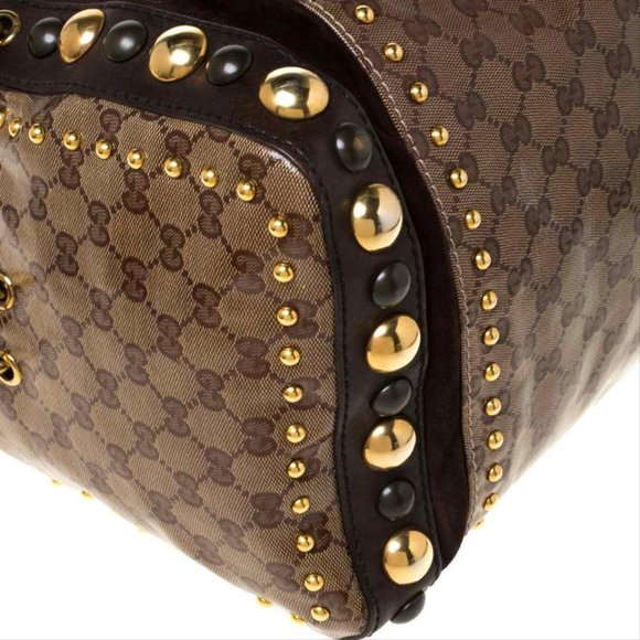 GUCCI BOSTON INDY BABOUSKA GG CRYSTAL  BAG - Picture 7 of 12